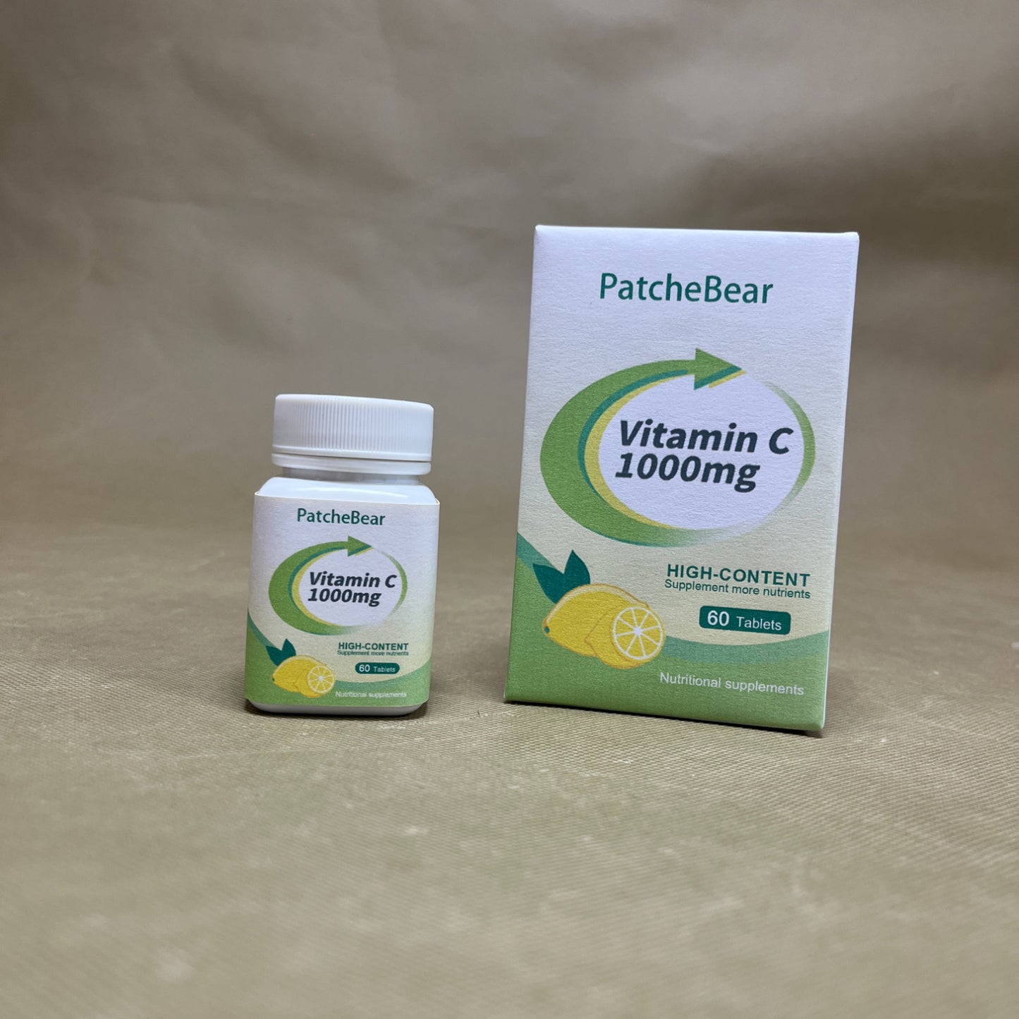 PatcheBear  Nutritional supplements  ,Strength Vitamin C 1000 mg, Dietary Supplement for Immune Support