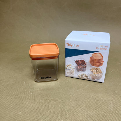 TidyHive  Kitchen containers  , BPA Free Plastic Kitchen Pantry Organizer,  for Flour Sugar Rice