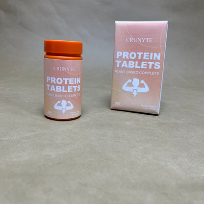 CRUNYTE   Protein dietary supplements, Contains Vitamin C for Immune Health, 21 Aminos and B-6, 200 Veg Capsules