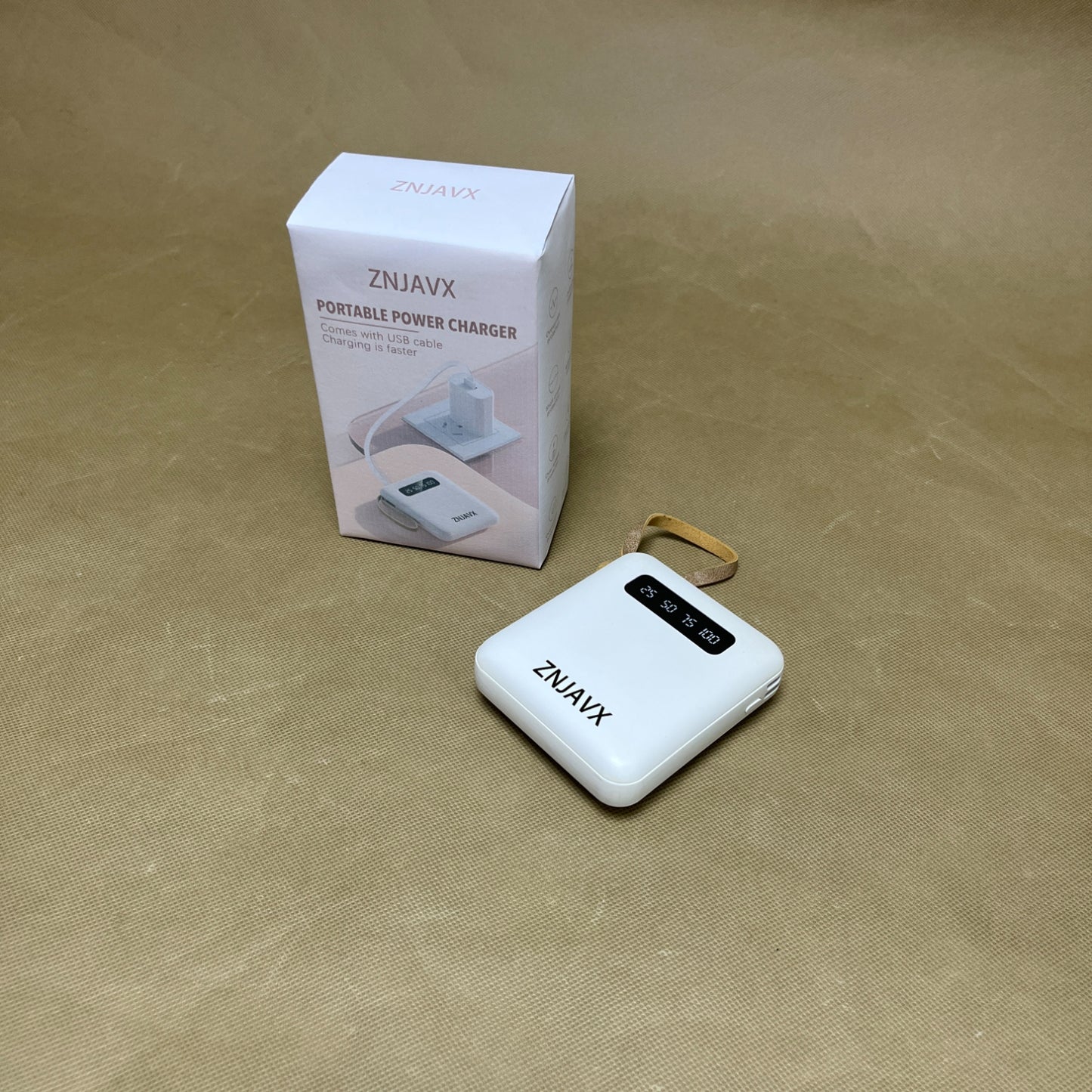 ZNJAVX  Portable power chargers ,Portable Charger, Slimmest 10000mAh 5V/3A Power