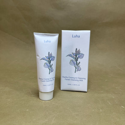 Luha  Facial cleansing milk,Relief Moisture Cleansing Milk, Hydrating Gentle Facial Cleanser for Sensitive Skin