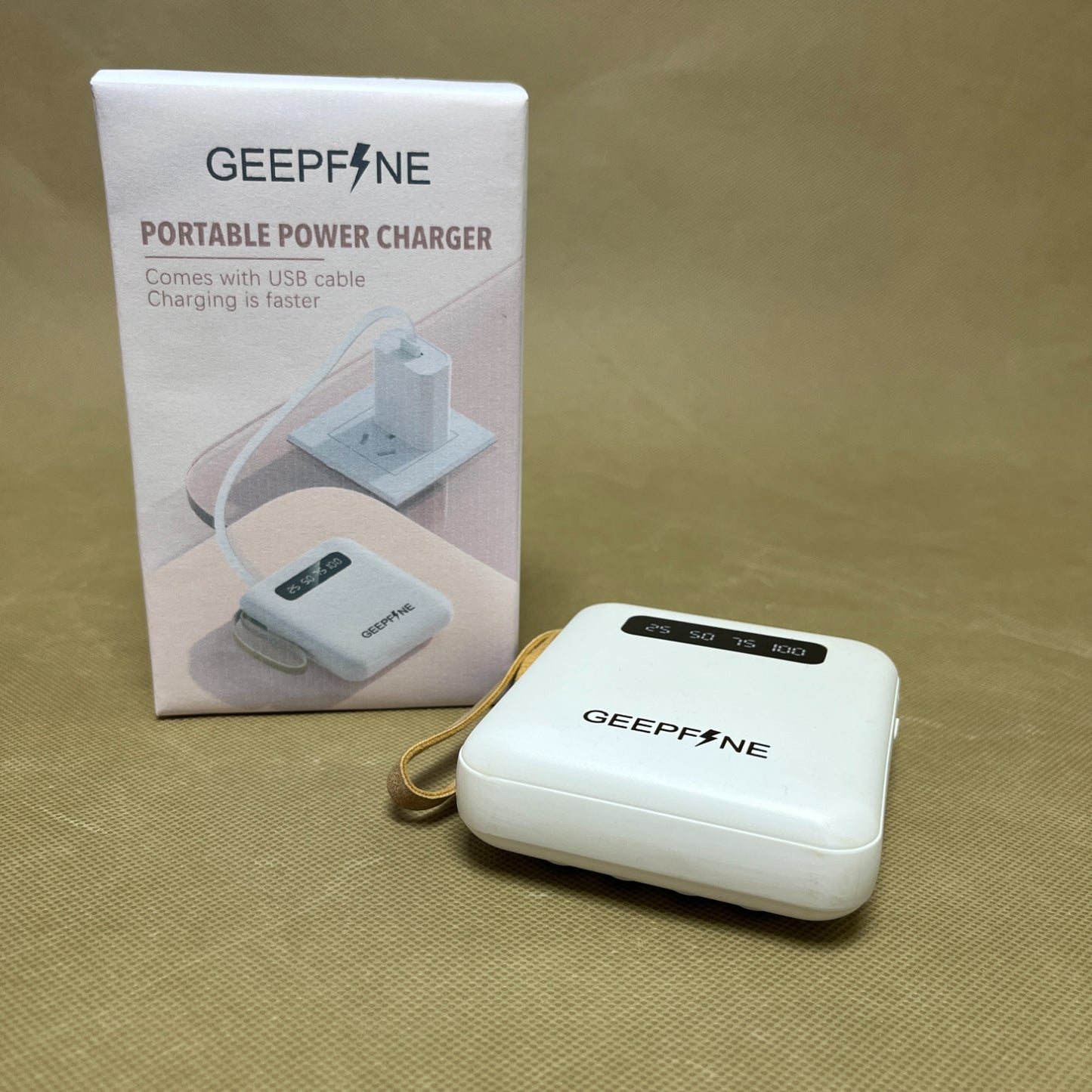 GEEPFNE  Portable power chargers ,Portable Charger ,LCD Display Power Bank