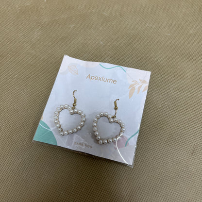 Apexlume  Earrings, 14k Gold/Silver Plated Pearl Drop Dangle Earrings for Women Long Chain Tassel Earrings