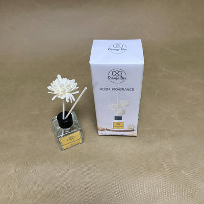 Orange Bee  Room fragrances , Scented Diffuser with Sticks Home Fragrance Reed Diffuser for Bathroom Shelf Decor