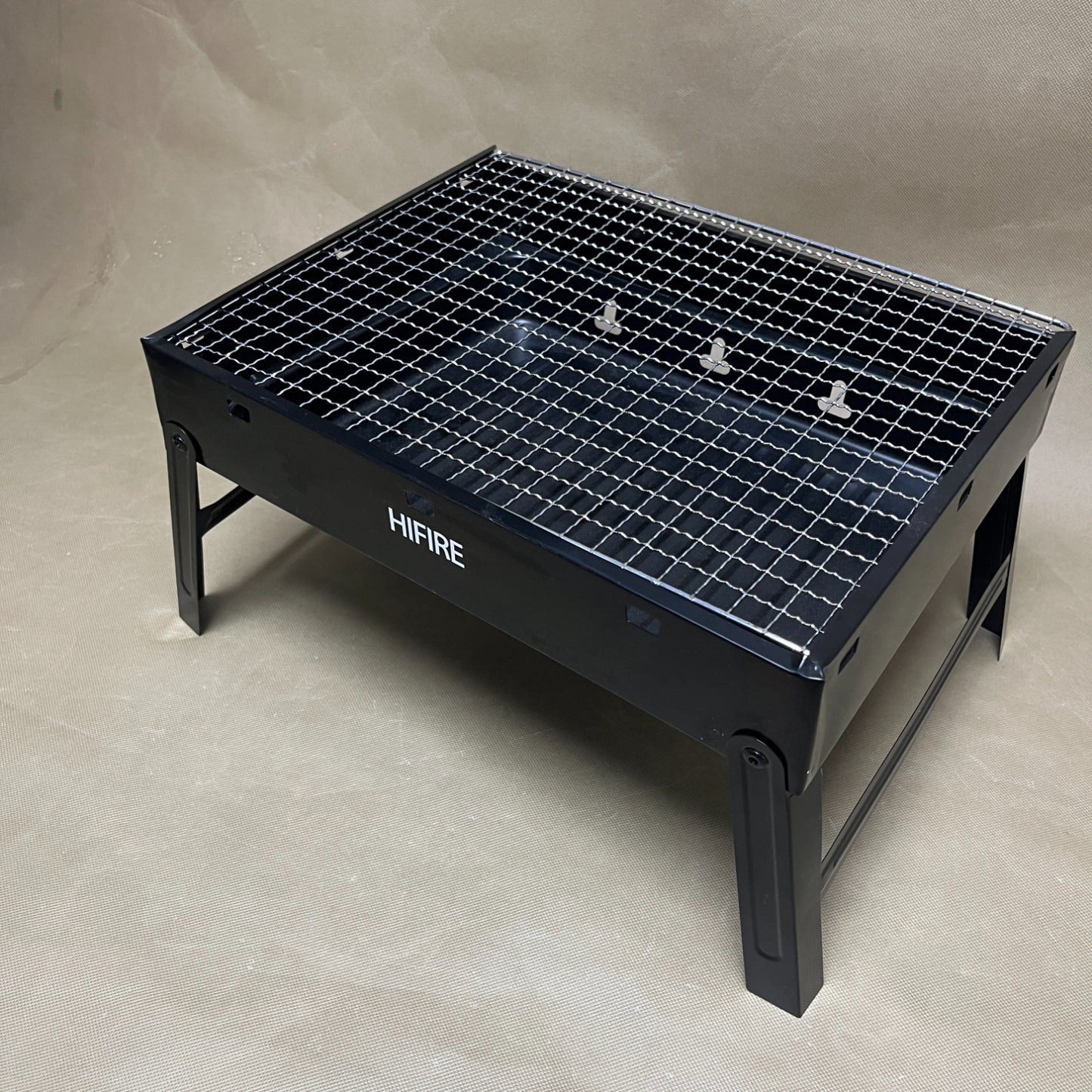 HIFIRE  Portable wood pellet grills ,Foldable Compact Barbecue BBQ Grill Charcoal Stove Shish Kabob Tabletop