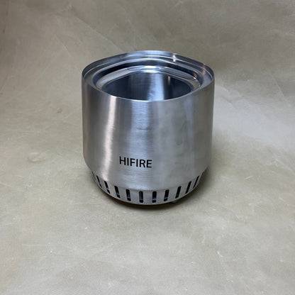HIFIRE  Portable fire pits, Stainless Steel Fire Pit for Camping, Outdoor & Patio, Wood Burning