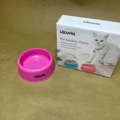 Luluvia   Pet feeding dishes, Pet Plastic Bowls, Plastic Dog Bowls for Puppy Dogs, Reusable Dog Food Bowl