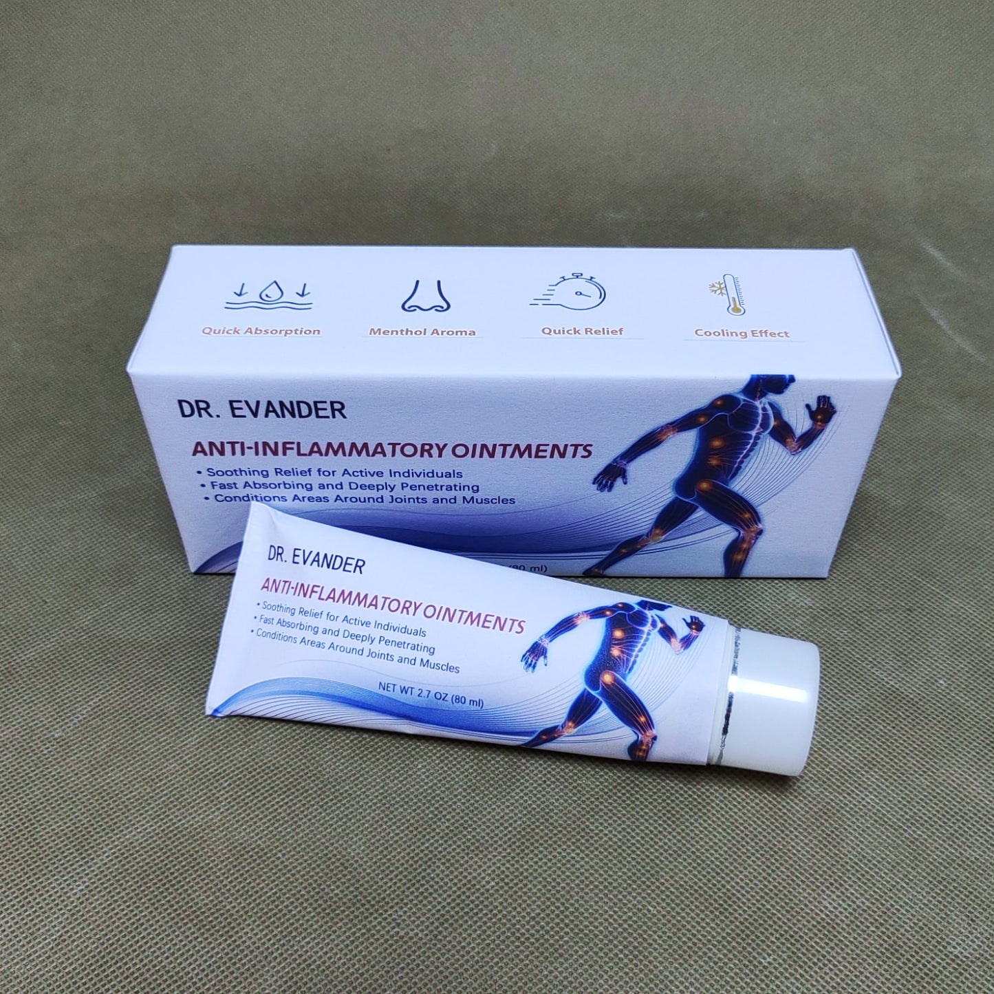 DR.EVANDER Anti-inflammatory ointments,Advanced Pain Relief Topical Anti Inflammatory Cream to Soothe Muscle & Joint Pain