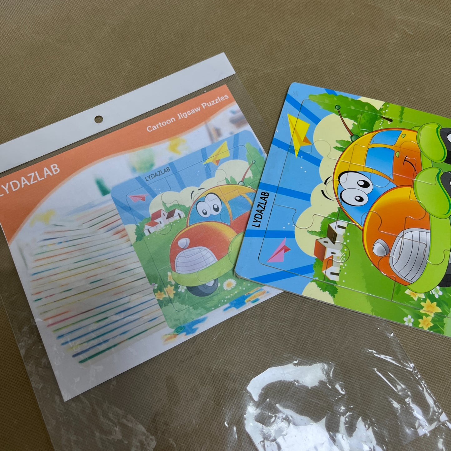 LYDAZLAB  Puzzles ,  Kids Ages 4-6 Year Old, Children Learning Educational Puzzles Toys for Boys and Girls