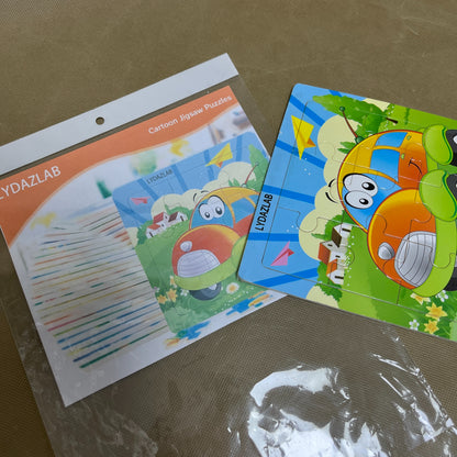 LYDAZLAB  Puzzles ,  Kids Ages 4-6 Year Old, Children Learning Educational Puzzles Toys for Boys and Girls