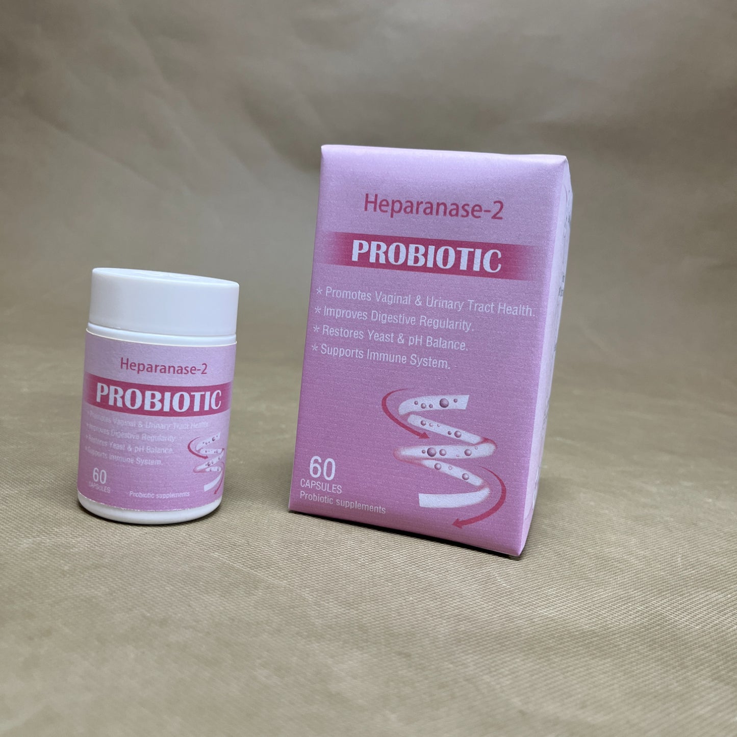 Heparanase-2   Probiotic supplements , Feminine Health ,  Organic Prebiotics,  Women Probiotic