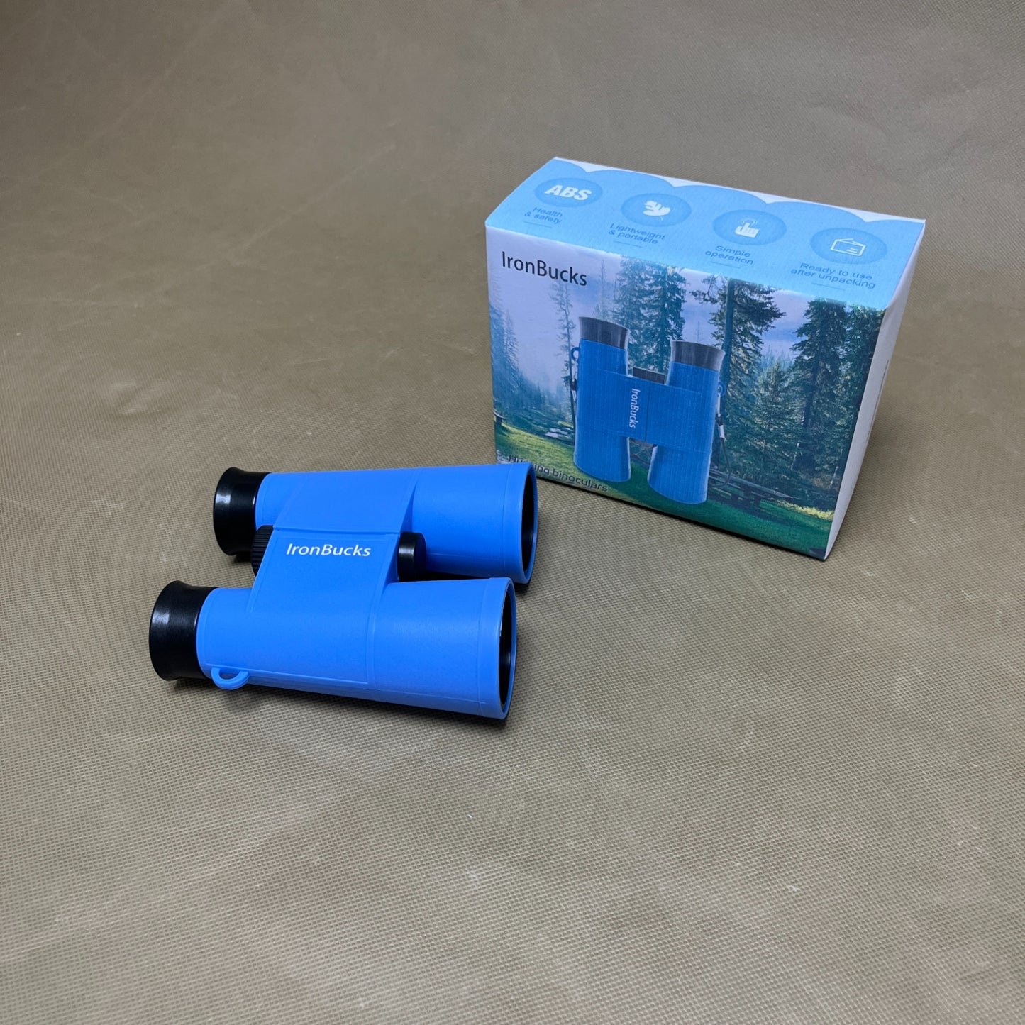 IronBucks  Hunting binoculars ,Large View Binoculars with Clear Low Light Vision - Lightweight Waterproof Binocular
