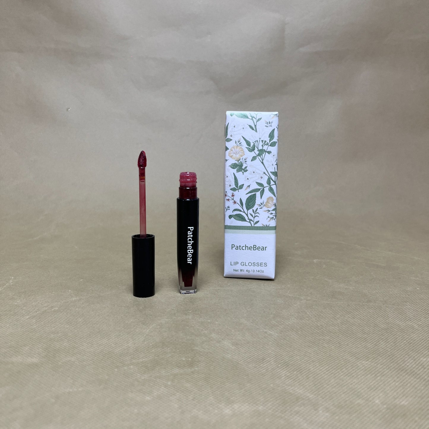 PatcheBear  Cosmetics, Nourishing, Non-Sticky Ultra-Shine Lip Gloss With Sheer Color