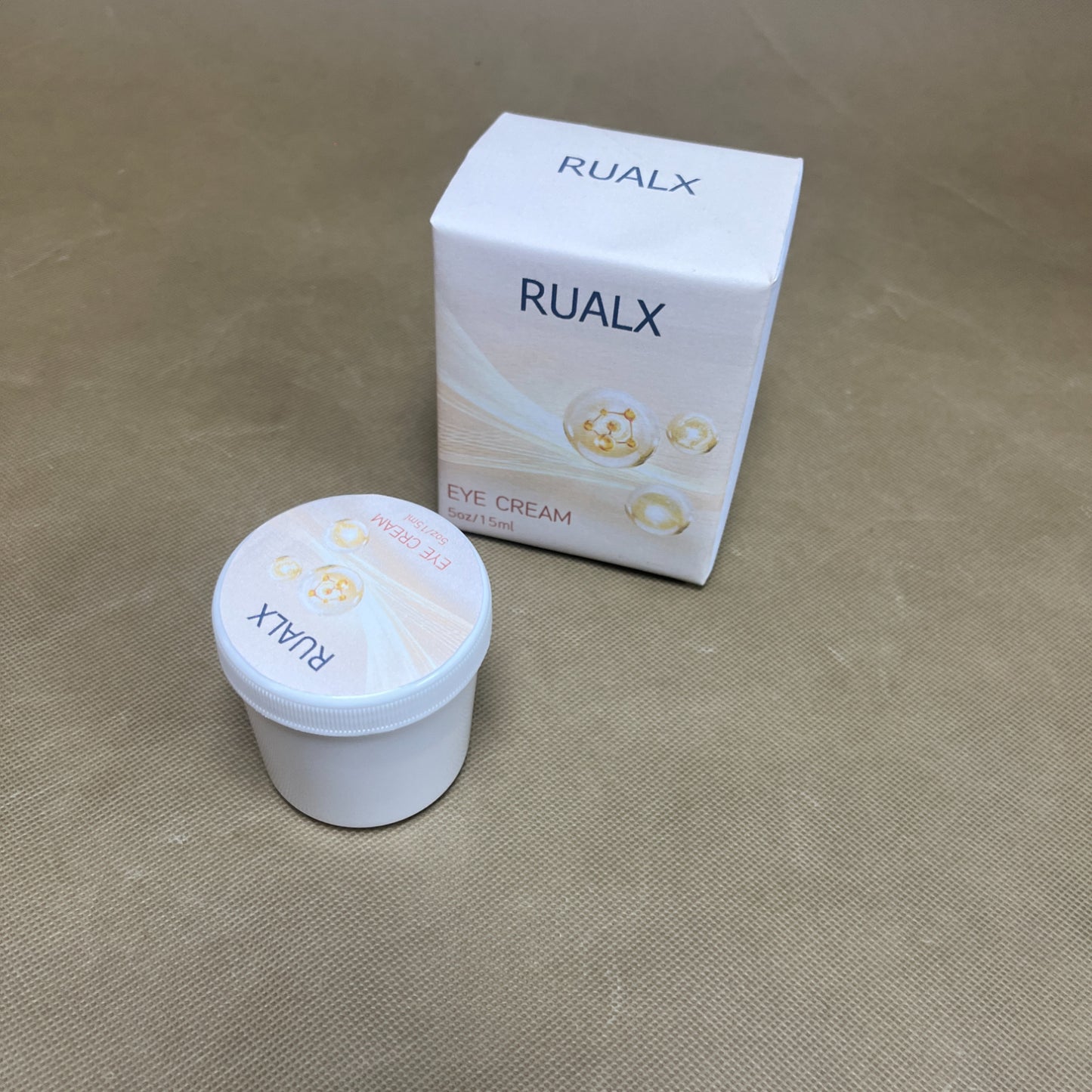 RUALX  Eye cream, Rich Hydrating Eye Cream For Minimizing Dark Circles, Vegan & Cruelty-free
