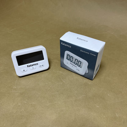 Katamco  Electronic timers ,Easy to USE, Digital Timer Kitchen Timer, Loud Alarm ,White