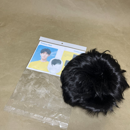 Yolissa Hair  Human hair,Mens Short Black Wigs Human Hair Mens Wigs Straight Natural Wigs Human Hair