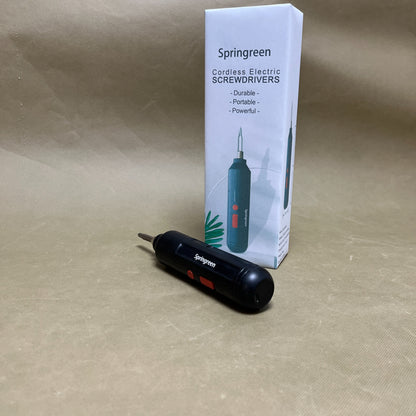 Springreen  Electric screwdrivers ,Small Cordless Screwdriver,Battery Operated,Rechargeable