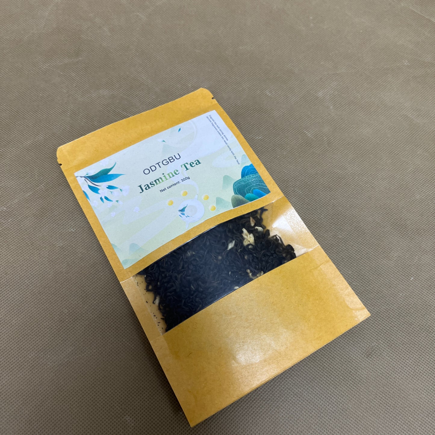 ODTGBU  Jasmine tea , 100% Natural, Handpicked, Fragrant Jasmine Aroma, Caffeinated, Eco-Friendly
