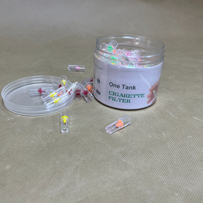 One Tank  Cigarette filters, Disposable Cigarette Filters for Smokers, Cigarette Holder Filter, Tobacco Filters