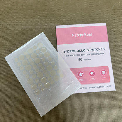 PatcheBear   Patches containing non-medicated skin care preparations,Fast Acting Hydrocolloid Pimple Patches for Breakouts
