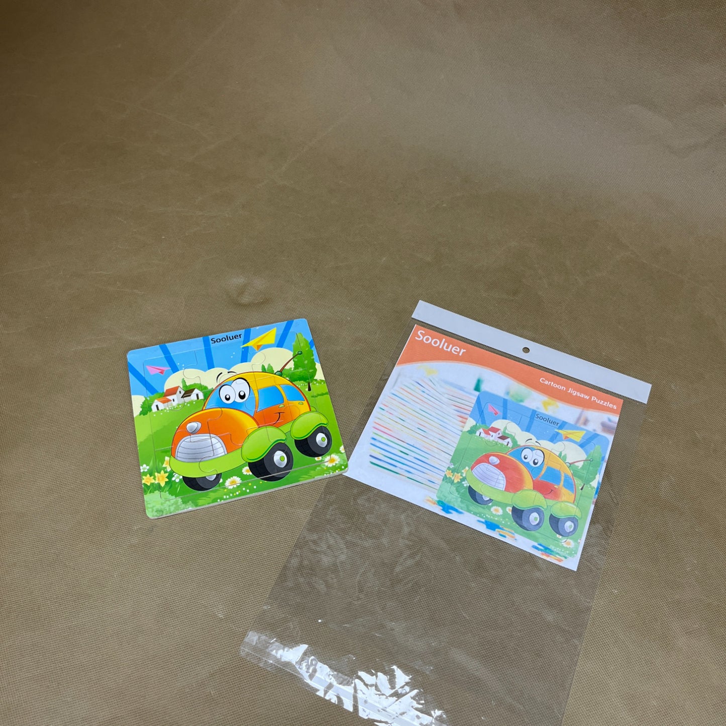 Sooluer  Jigsaw puzzles ,Cars Puzzles for Kids Ages 4-8,Children Learning Educational Puzzles for Boys and Girls
