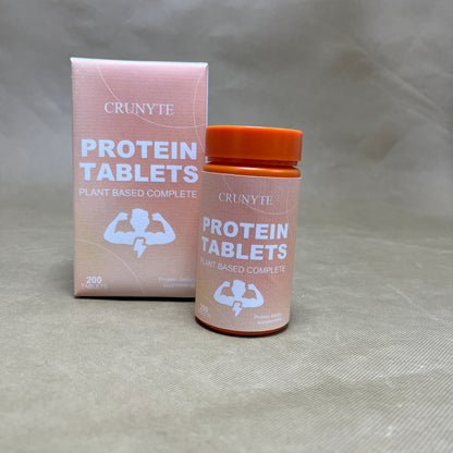 CRUNYTE   Protein dietary supplements, Contains Vitamin C for Immune Health, 21 Aminos and B-6, 200 Veg Capsules