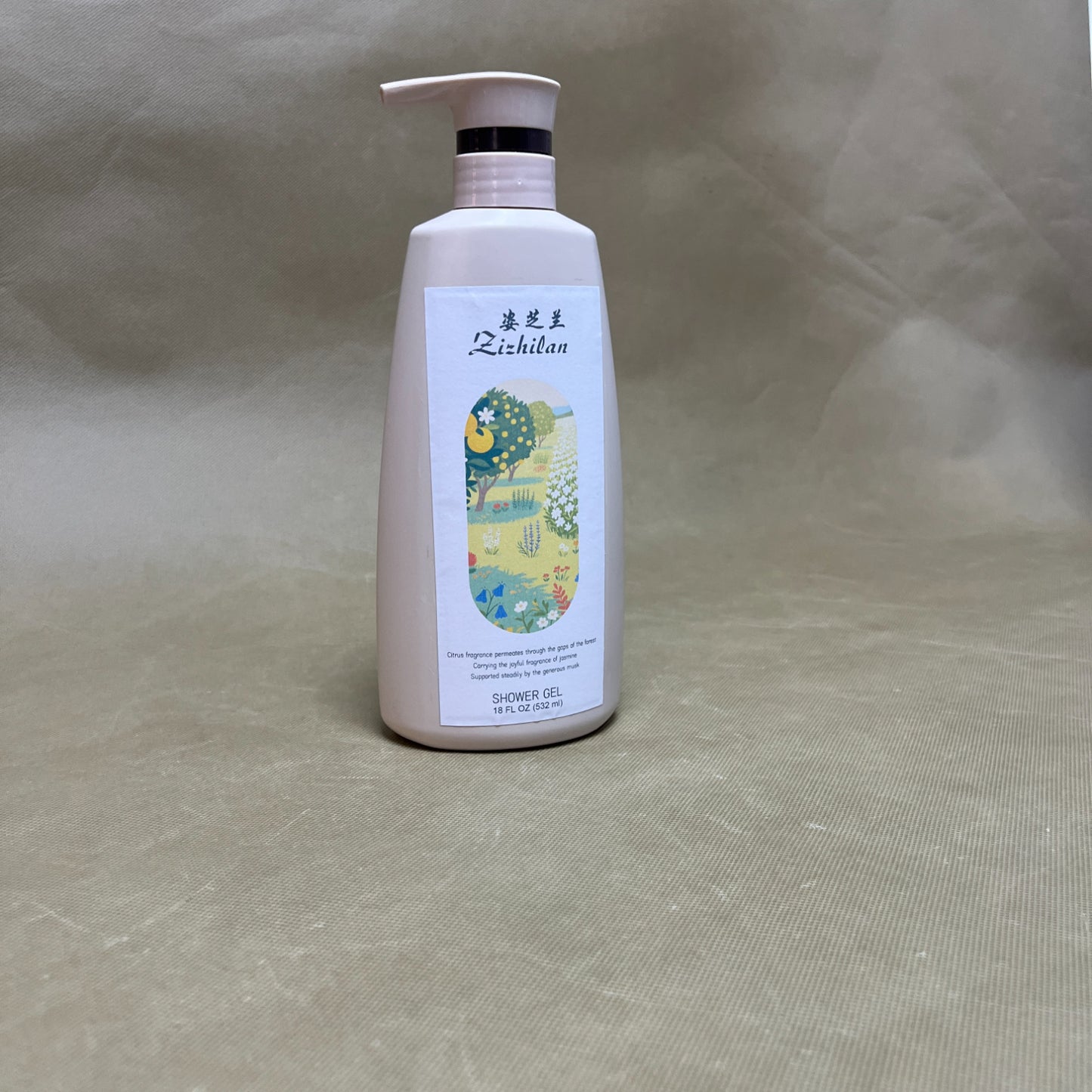 Zizhilan  Shower gel, Multi-Oil Hydrating Body Wash,  for Dull, Dehydrated Skin ,Evens Tone