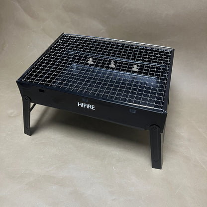 HIFIRE  Portable wood pellet grills ,Foldable Compact Barbecue BBQ Grill Charcoal Stove Shish Kabob Tabletop