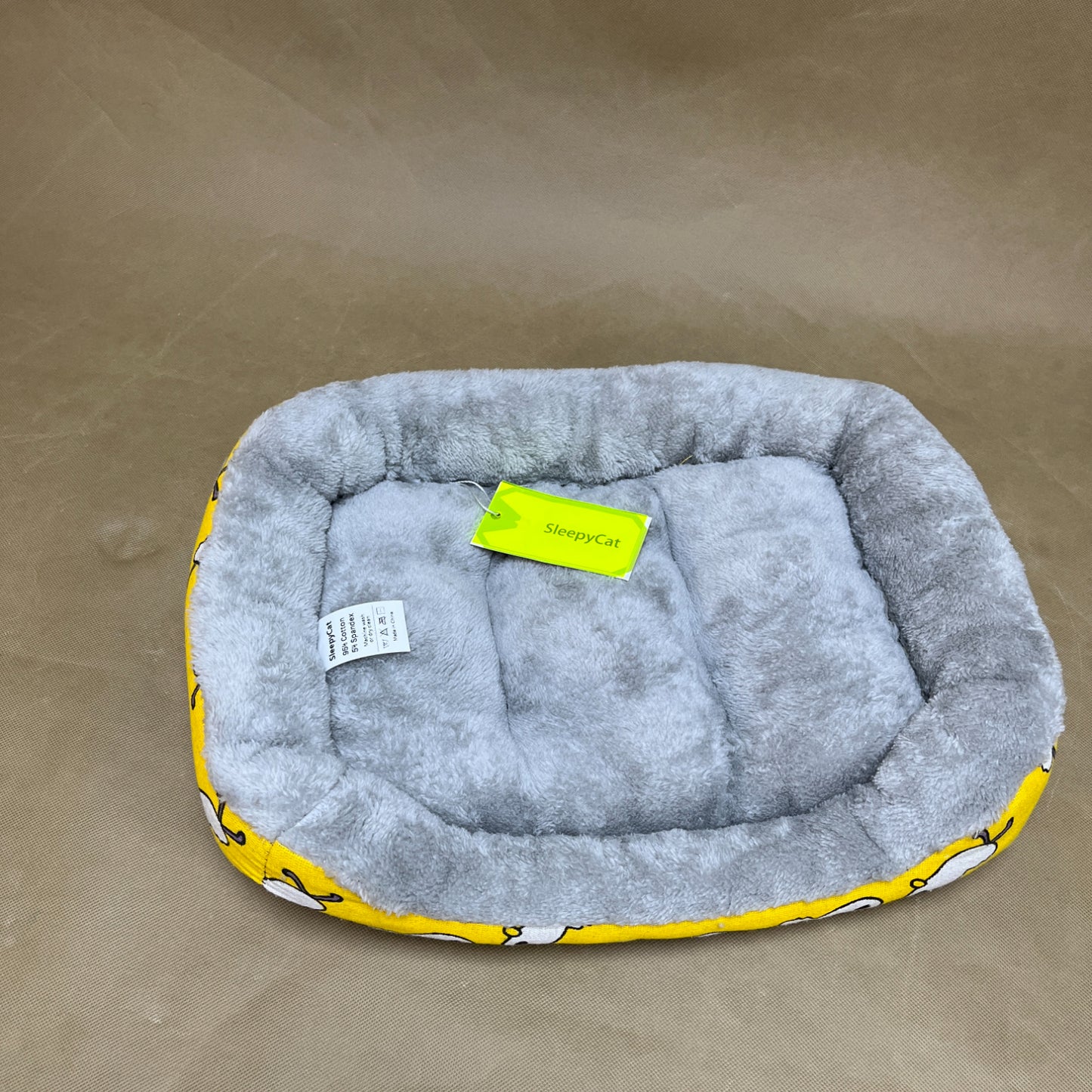 SleepyCat  Pet cushions, Beds for Indoor Cats,  Non-Slip Bottom Washable Mat for Small Pet Puppy Rabbit, Small