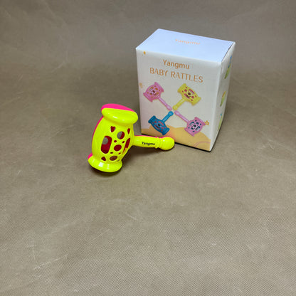 Yangmu   Infant toys, Infant Grab Shake Rattle, Easy Hold Sensory , Newborn Shower Birthday Gift