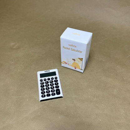 solvix   Pocket calculators , Large 8-Digit Display ,Basic Math Functions, for Home & Office