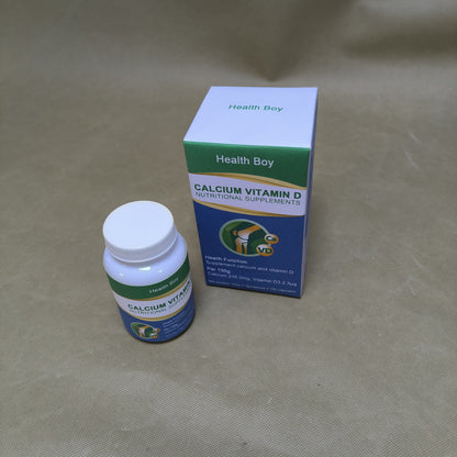 Health Boy Nutritional supplements,Calcium Supplement with Vitamin D3-235 mg Calcium per Serving with D3 for Best Absorption