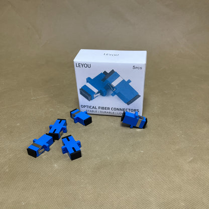 LEYOU   Optical fiber connectors , Simplex Fiber Optical Adapters Cable Connectors