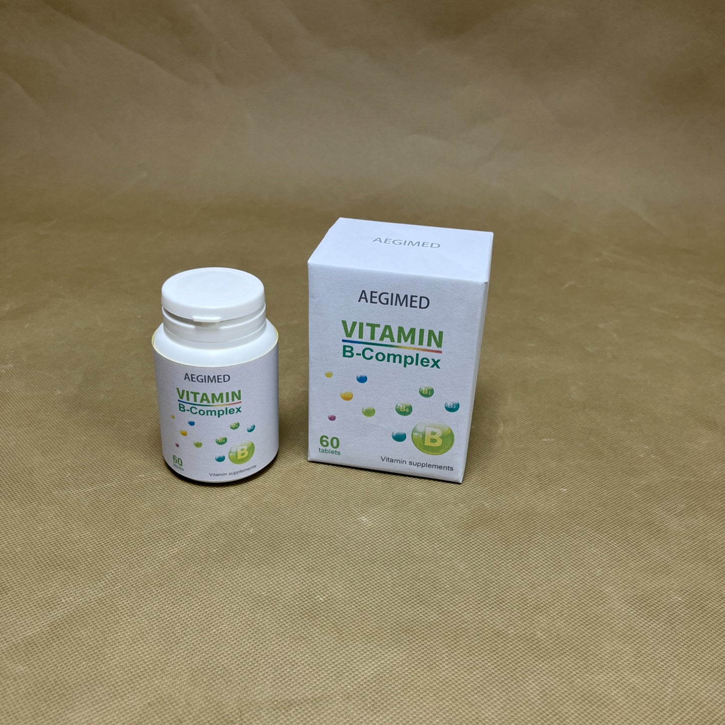 AEGIMED  Vitamin supplements, B Vitamins, Non-GMO Ingredients, Multivitamin/Multimineral Supplement