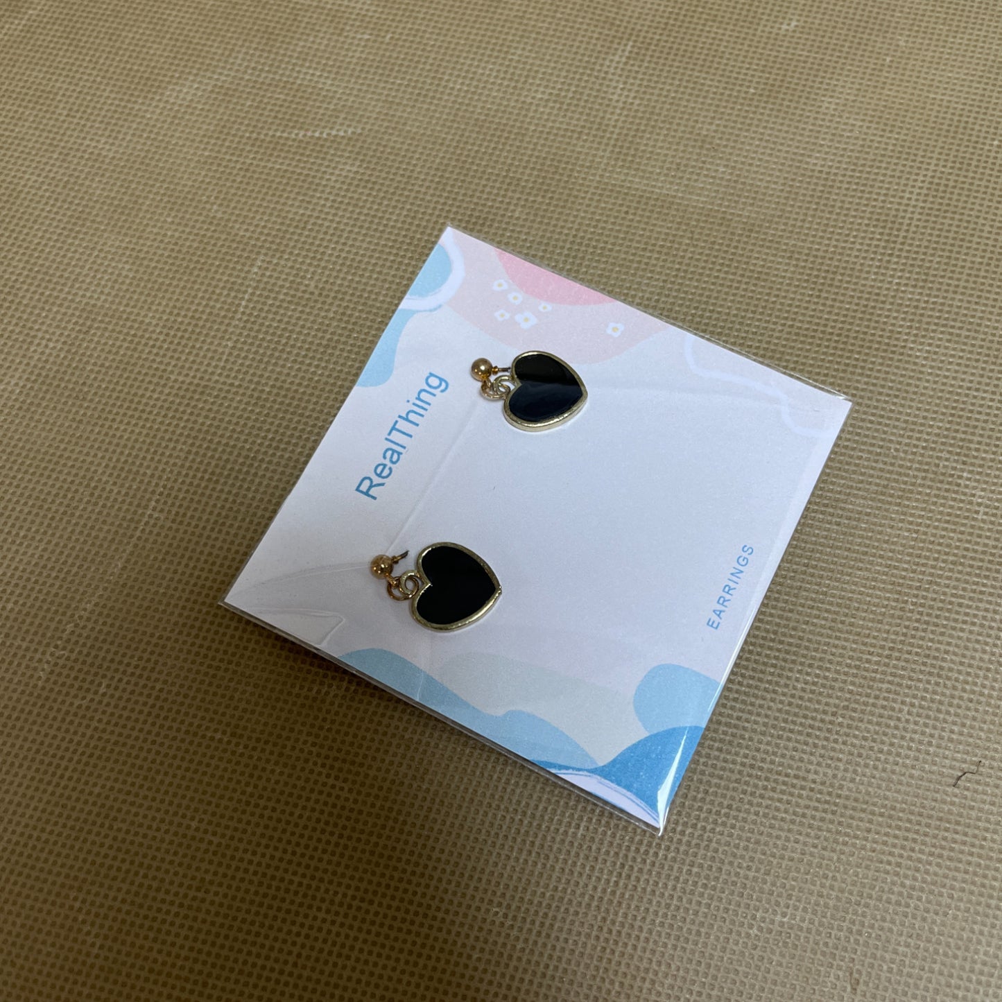 RealThing  Earrings, Charm Enamel Love Heart Drop Hook Earring Vintage Party Daily Life Valentine Jewelry Gift