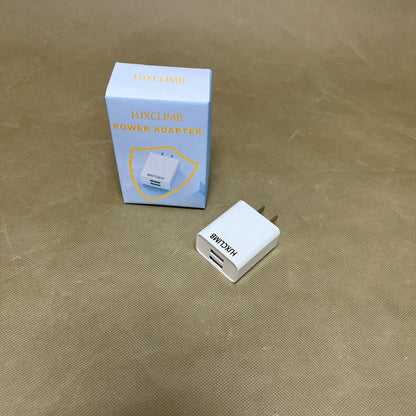 HJXCLIMB   Power adapters,USB Wall Charger ,Dual Port Cube Power Adapter Plug Block Charging Box Brick