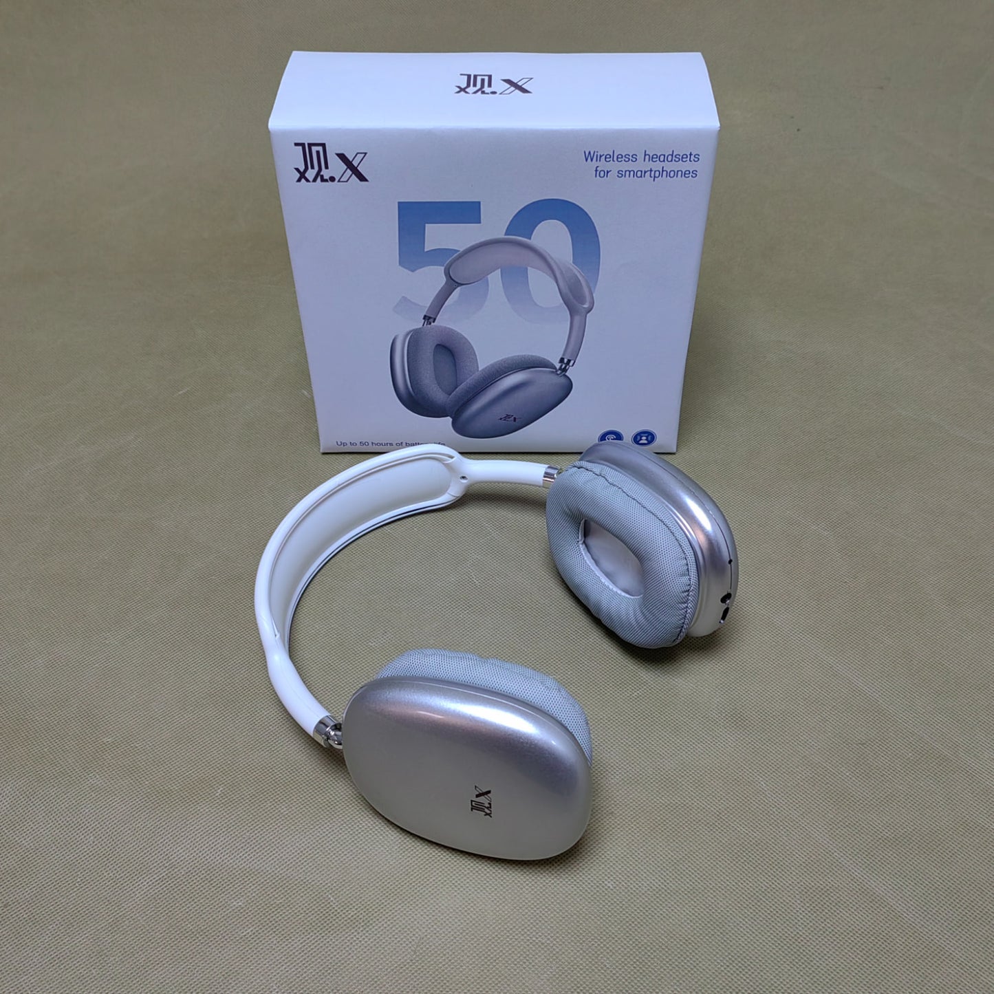Wireless headsets for smartphones, Bluetooth Headset , On Ear Bluetooth Headphone for Computer,Home Office