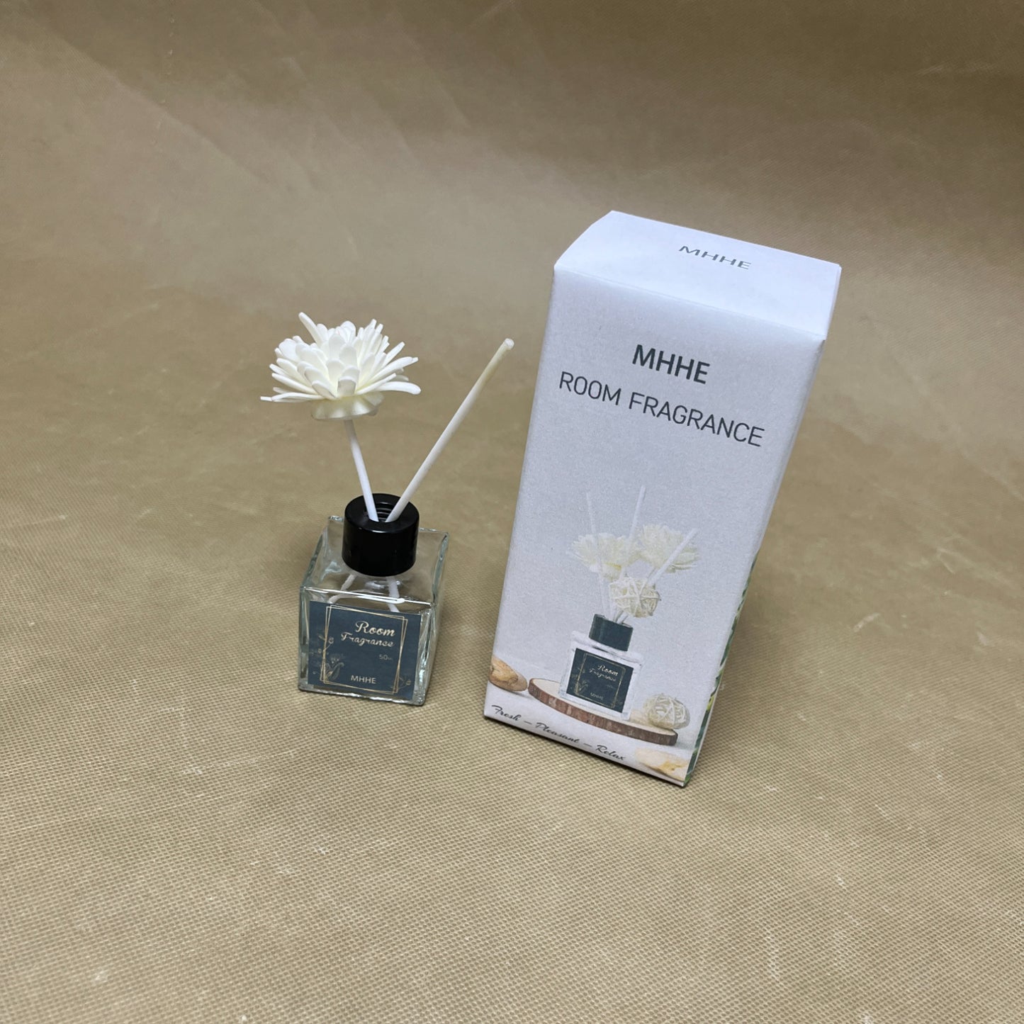 MHHE  Room fragrances,Home Fragrance Reed Diffuser for Bathroom Shelf Decor