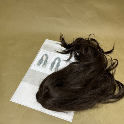 Alipearl Hair   Human hair, Human Hair Natural Black Loose Wavy 14 inch Wig