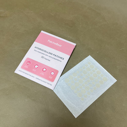 PatcheBear   Patches containing non-medicated skin care preparations,Fast Acting Hydrocolloid Pimple Patches for Breakouts