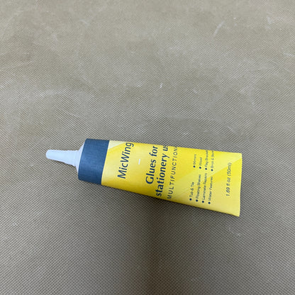 MicWing   Glues for stationery use, Liquid Clear Glues Adhesive, for Art Crafts Project for School Home