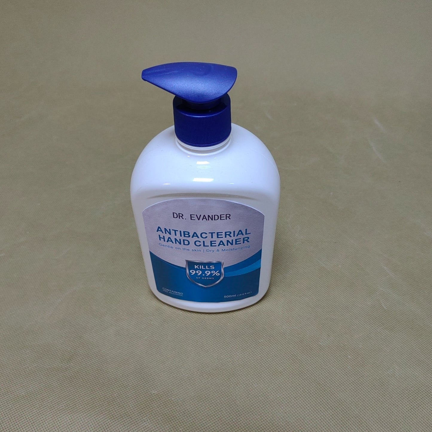 DR.EVANDER Hand cleaners,Advanced Hand Sanitizer Refreshing Gel, Clean Scent,500ML