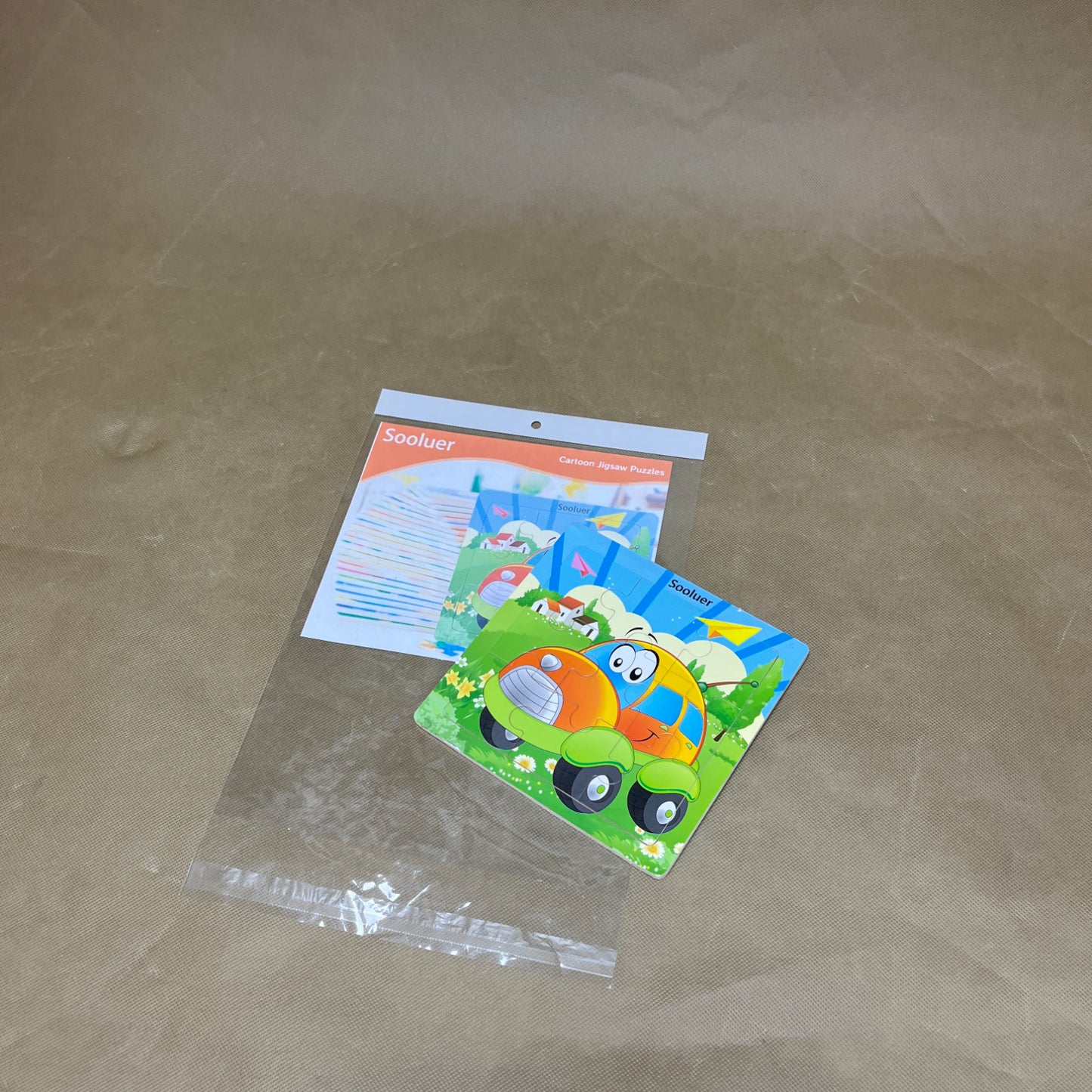 Sooluer  Jigsaw puzzles ,Cars Puzzles for Kids Ages 4-8,Children Learning Educational Puzzles for Boys and Girls