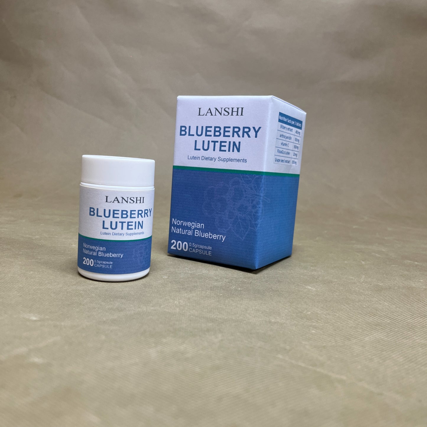 LANSHI   Lutein dietary supplements , Dietary Supplement for Eye Health Support,  Easy-to-Swallow Softgels