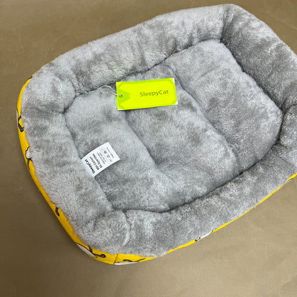 SleepyCat  Pet cushions, Beds for Indoor Cats,  Non-Slip Bottom Washable Mat for Small Pet Puppy Rabbit, Small