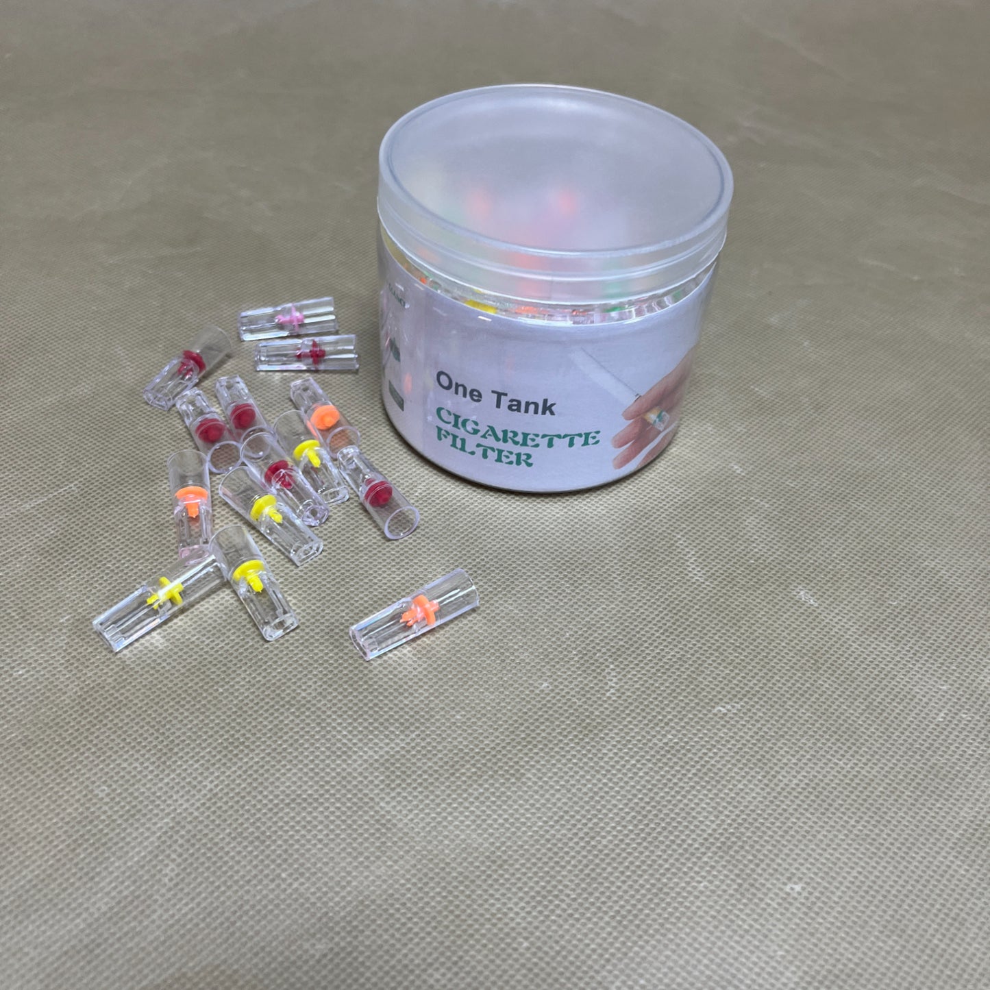 One Tank  Cigarette filters, Disposable Cigarette Filters for Smokers, Cigarette Holder Filter, Tobacco Filters