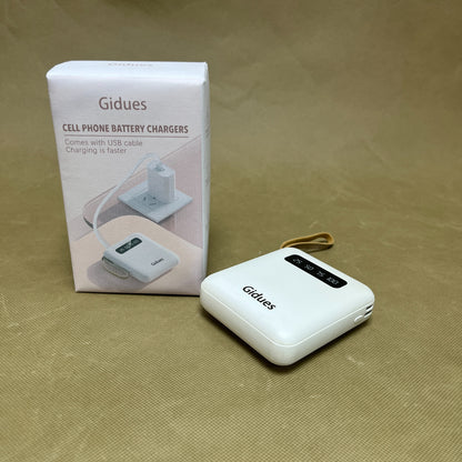 Gidues  Cell phone battery chargers ,Portable Charger Power Bank ,LED Display USB-C Portable Cell Phone Charger
