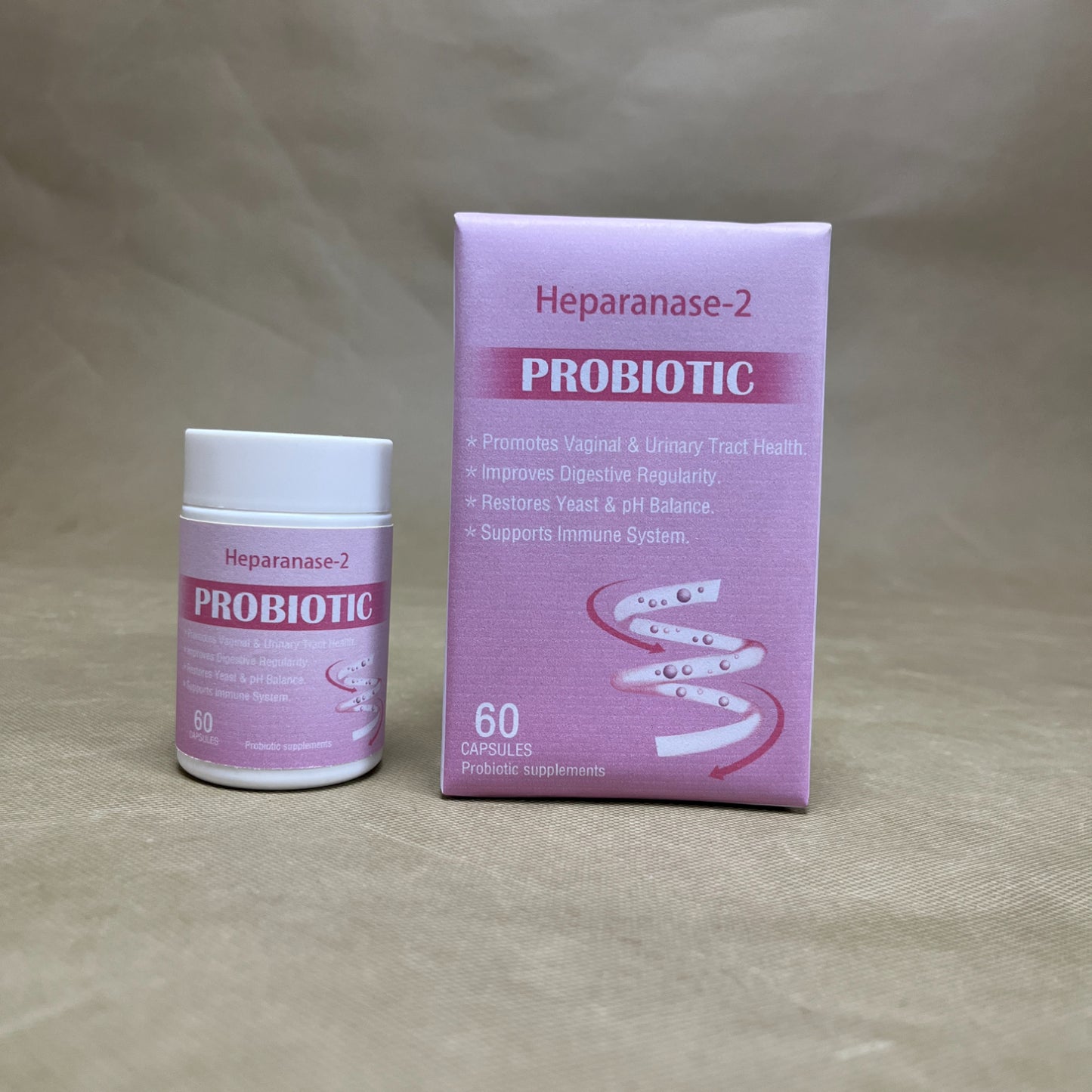 Heparanase-2   Probiotic supplements , Feminine Health ,  Organic Prebiotics,  Women Probiotic