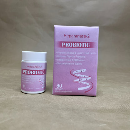 Heparanase-2   Probiotic supplements , Feminine Health ,  Organic Prebiotics,  Women Probiotic