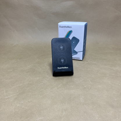 XuanHeMen  Wireless charging stands for smartphones , Wireless Charging Station with Sleep-Friendly Adaptive Light